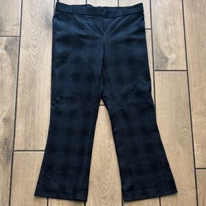 Amanda & Chelsea Dark Checkered Trousers